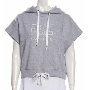 P.E Nation Short Sleeve Hoodie Sweatshirt